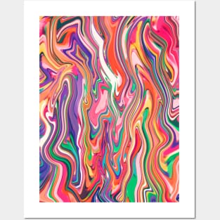 Psychedelic Pastels Posters and Art